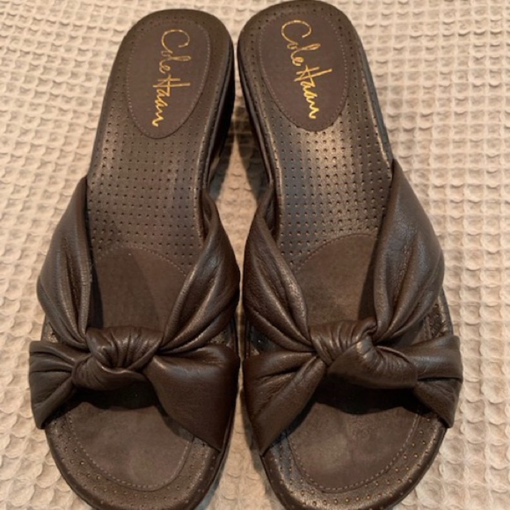 Cole Haan Nike air sandal wedge